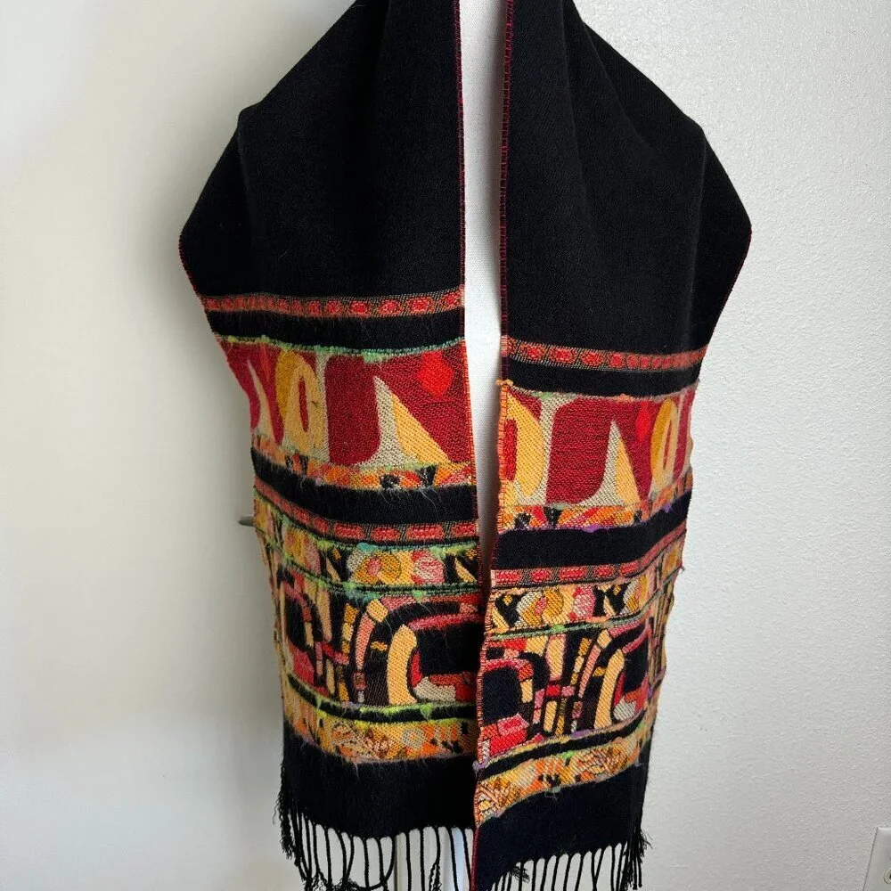 Reversible Winter Warm ART Scarf Unisex